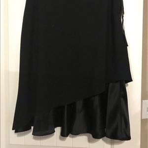 Evening skirt, black.